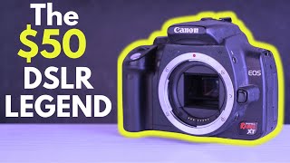 Best 50 Ultra Budget DSLR Camera in 2024  Canon EOS Rebel XT [upl. by Audun]