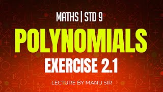 Exercise 21  Chapter 2  Polynomials  Maths  Class 9 [upl. by Auqenehs947]