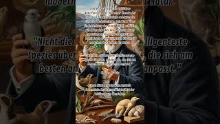 Charles Darwin Die Evolution erklärt 🌍🧬 charlesdarwin zitate [upl. by Llezom]