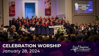 Celebration Worship  January 28 2024 [upl. by Scharaga753]