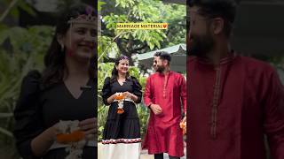 MARRIAGE MATERIAL❤️  Aaryak Pathak   Vaidehi Parshurami  pune comedy [upl. by Angelika1]