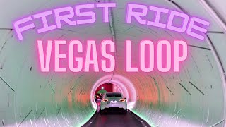 First Ride in the Las Vegas Loop Tunnel [upl. by Rosanna233]