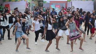 Flashmob of 4th years 20132018 the organizers of Karvaan 2k17 KIIT SCHOOL OF LAW [upl. by Isidoro]