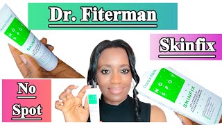 Dr Fiterman Skinfix No Spot Skin Brightening Treatment Review Face Gel [upl. by Cullan]