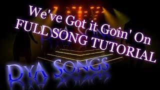 How to sing Backstreet Boys  Weve Got it Goin On Full Song Tutorial [upl. by Castara]