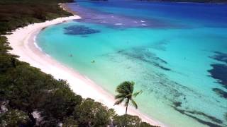 Hannah Davis Caribbean Beach Lindquist Bay St Thomas [upl. by Anaeerb61]