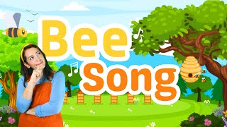 Bee Song  Songs For Kids  Toddler Learning [upl. by Imalda]