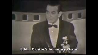 Eddie Cantor honorary Oscar 1957 [upl. by Aserehs]