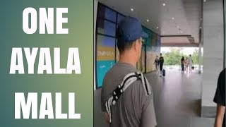 ONE AYALA MALL WALKINGTOURAYALA MAKATI larryboivlog [upl. by Nette]