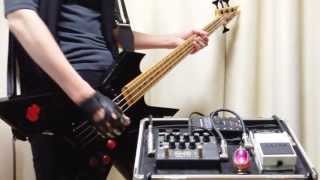 X JAPAN 「Rusty Nail」 Bass Cover [upl. by Ahsirhcal]