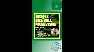 SOCCER SKILLS COERVER BALL MASTERY SHUFFLE SIDE ROLL PROGRESSION Episode 2 [upl. by Kcod]