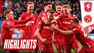 Kjøløs EERSTE amp Rots BESLIST wedstrijd  FC Twente  Almere City 24042024  Highlights [upl. by Drus]