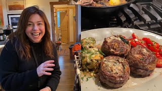 How To Make Pinwheel Steaks  Rach amp Johns Date Night At Home [upl. by Jahdai196]