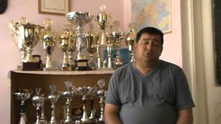 Racing Pigeons Interview Mr Marian Tanasoiu Baicoi Prahova Romania 2012 August part 1 [upl. by Enyleuqcaj]