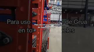 Racks Cantilever retráctil para uso con puente de grúa en todos sus niveles📞 Tel 021 729 6666 [upl. by Irec648]