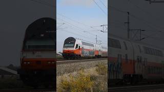 ÖBB Cityjet emeletes ingavonat süvít REX1el Wr Neustadt felé a Nordbahnon train railway zug [upl. by Alian440]