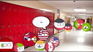 Countryballs School Part 4😂💀 WATCH UNTIL THE END Special Announcement [upl. by Macdougall]