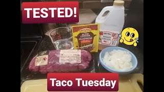 Testing Old El Paso Slow Cooker Beef Barbacoa and Homemade Tortillas [upl. by Lashonde]