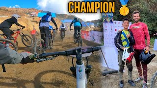 1 ST🥇 CHAMPION 😍  DOLAKHA DOWNHILL RACE KilianBron [upl. by Ydnor]