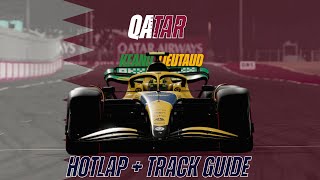 F1 24 Qatar Hotlap  Track Guide 119847 [upl. by Aissilem]