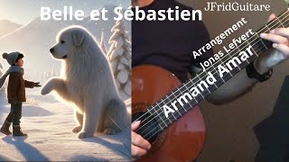 Belle et Sebastien Musique Amar Guitar [upl. by Ninette]