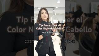 Como Extraer el Tinte Negro del Cabello estilista cabellonegro cabellofuerte haircolor hairtips [upl. by Jenna]