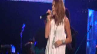 Miley Cyrus  The Climb LIVE Nashville Rising Concert floor seats [upl. by Etiuqal]