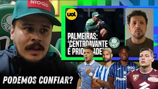 PODEMOS CONFIAR ANDRÉ HERNAN DIZ QUE CENTROAVANTE É PRIORIDADE NO PALMEIRAS [upl. by Junji134]