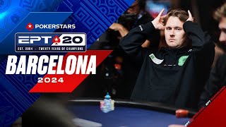 €5300 Main Event  DAY 3  EPT Barcelona 2024 [upl. by Melvena245]