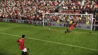 FIFA 09 Players Guide  Taking Penalties HD [upl. by Risley]