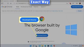 How to Install Google Chrome on Windows 11  StepbyStep [upl. by Niveb]