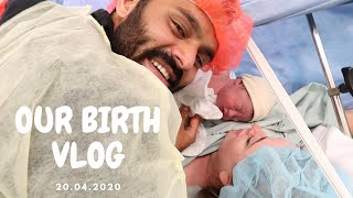 OFFICIAL BIRTH VLOG OF BABY SINGH  EMERGENCY LABOUR EMOTIONAL [upl. by Plossl]