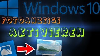 Alte Windows Fotoanzeige unter Windows 10 aktivieren  DeutschHD [upl. by Avid69]