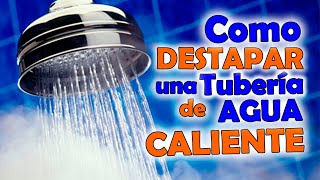 ► Como DESTAPAR una TUBERIA de AGUA Tapada con SARRO y Limpiar al 100 la REGADERA [upl. by Aenneea]