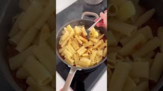 Spicy Rigatoni 👇🏼 recipe below Ingredients 1lb rigatoni 2 Tablespoons Olive oil 12 yellow [upl. by Ellerihs]