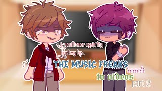 Tmf reacts to tiktoks 🙈🤟 Part 2  Drew angst  Lander amp Drake  The Music Freaks  Gacha club [upl. by Atiken]