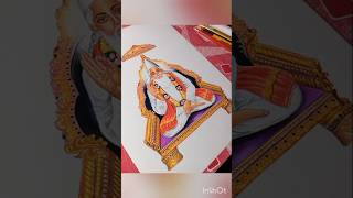 How to draw kabir das coloer pencil drawing [upl. by Nairdad]