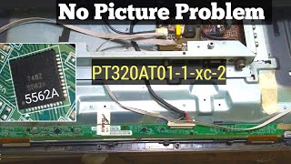 32quot Led Tv No picture Problem backlight ok  PT320AT011XC2 penel repair [upl. by Matheson]