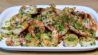 Gebratene Knoblauch GarnelenEinfach nur gebratene Knoblauch Garnelen mit Chilifried garlic shrimp [upl. by Reivaz]