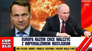 CEP Rosja  Europa zamierza rzucić wyzwanie rosyjskiemu imperializmowi [upl. by Anialad]