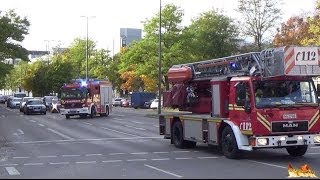 BERUFSFEUERWEHR MÜNCHEN 15 Minuten Einsatzfahrten der Feuerwehr München [upl. by Halona]