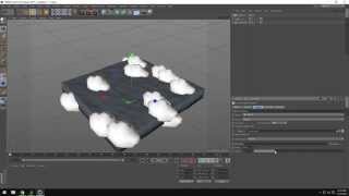 Cinema 4D R17 to Realflow 2015  Creating basic geometry Part 1 [upl. by Cuhp]