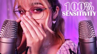 ASMR  100 SENSITIVITY CUPPED WHISPERS UpClose EartoEar Brain Tingles [upl. by Nosyerg333]