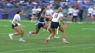 Clarksburg HS Girls Flag Football States Game 1 [upl. by Jacklin]