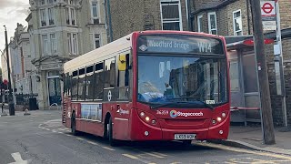 Rerouted Journey on Stagecoach London Route W14 Raven Road  Cross Road E200 36359 LX59 AOK [upl. by Ennayhs]