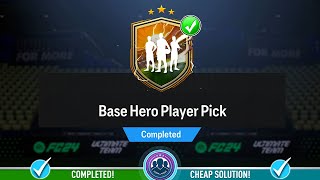 New Base Hero Player Pick SBC Pack Opened  Cheap Solution amp Tips  FC 24 [upl. by Aman203]