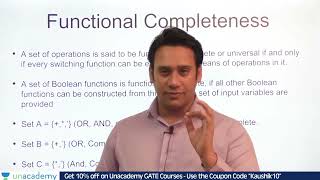 Functional completeness in Digital Logic [upl. by Tom]