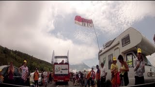 Timelapse  Peyragudes Climb 2012 TdF [upl. by Wylie]