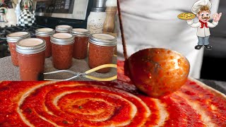 Home Canning Pizza Sauce With Lindas Pantry [upl. by Joselow]