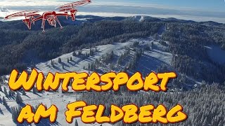 Skigebiet Feldberg im Schwarzwald mit Luftaufnahmen [upl. by Tillinger]